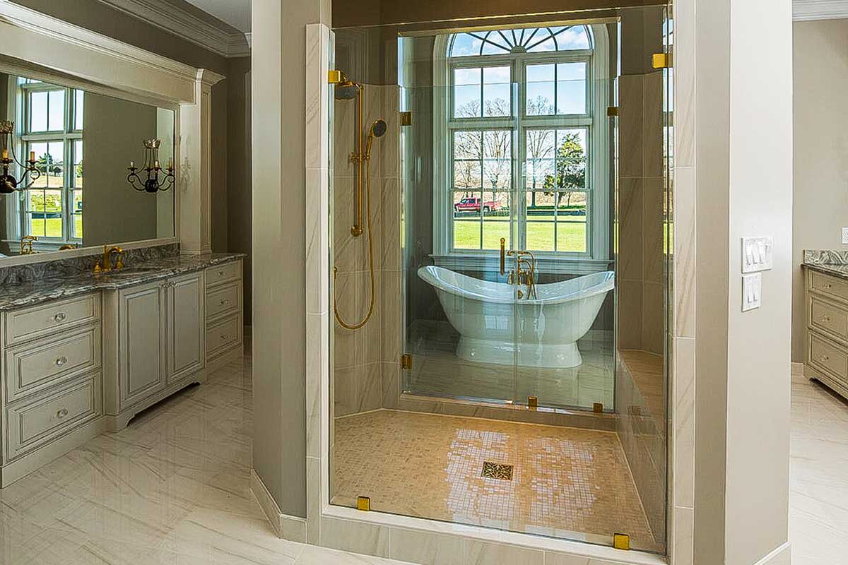 Glass Shower Doors Northern Virginia Abc Mirror Frameless Shower Enclosures