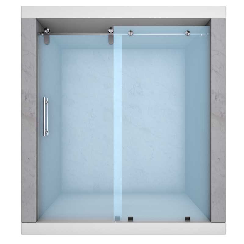 021 80 Roller Shower Door Abc Glass Mirror