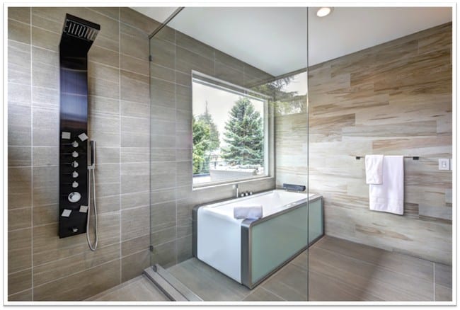 Can Refresh A Bathroom With Glass, Bathtub With Glass Wall