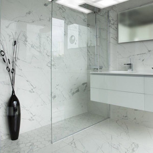 call abc glass to learn more about custom walk in showers