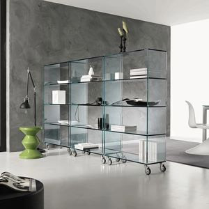 Glass shelf storage solutions