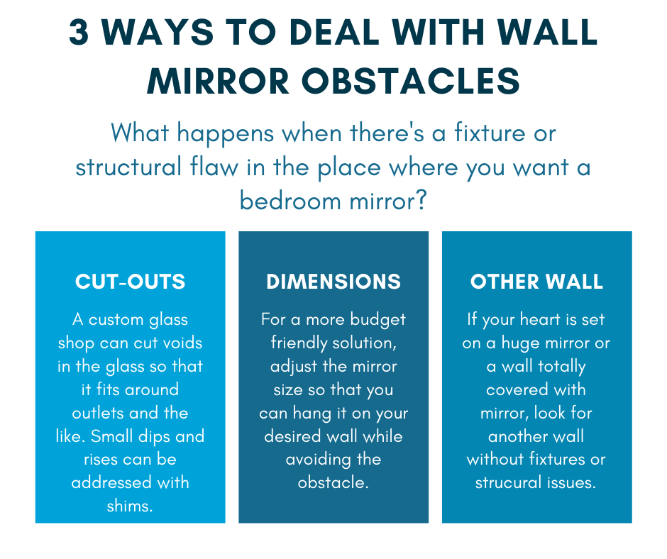 Mirror wall obstacle graphic