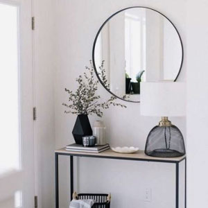 remember that you can customize mirrors to fit with the practical and aesthetic needs of each room