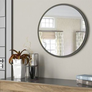 Have a large custom wall mirror installed to make the space feel larger.