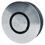 Round metal rollers are used for door operation on the “barn style” enclosures mentioned above.