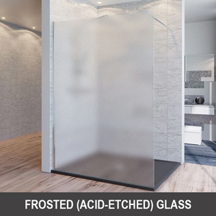 Frosted (Acid-etched) glass