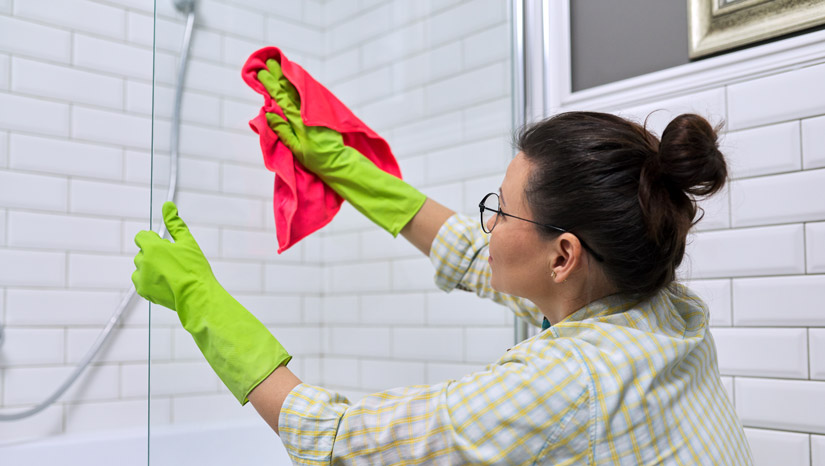 Best ways to keep a framed or frameless glass shower clean.