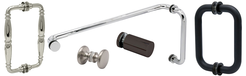 examples of the wide variety of door handles including small knobs