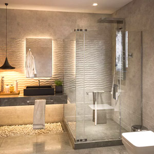 Frameless glass showers can be more expensive than semi-frameless alternatives, but their benefits are practical as well as aesthetic.