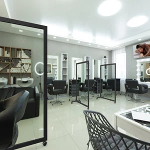 ABC Glass & Mirror can create custom movable screens made of glass or plexiglass.