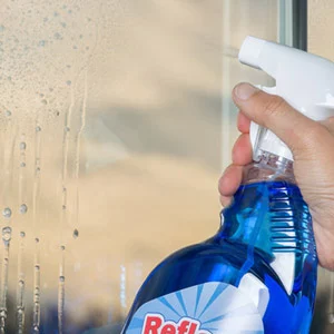 You may find some websites recommending a baking soda paste for removing tough spots from shower glass. It may in fact take off the spot, but as this Taste of Home article points out, baking soda is abrasive and can scratch the glass, so it should be avoided.