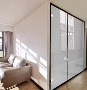 Glass partition walls are quickly installed, and they are much easier to take down or move than regular walls if your needs change in the future. 