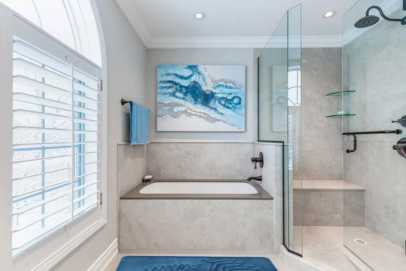 
Summer is approaching, and as our thoughts turn to the beach it’s a great time to give your bathroom a coastal makeover. 