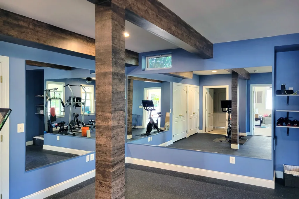  Gym wall mirrors are another favorite product, and they add both a professional look and a boost in functionality. 