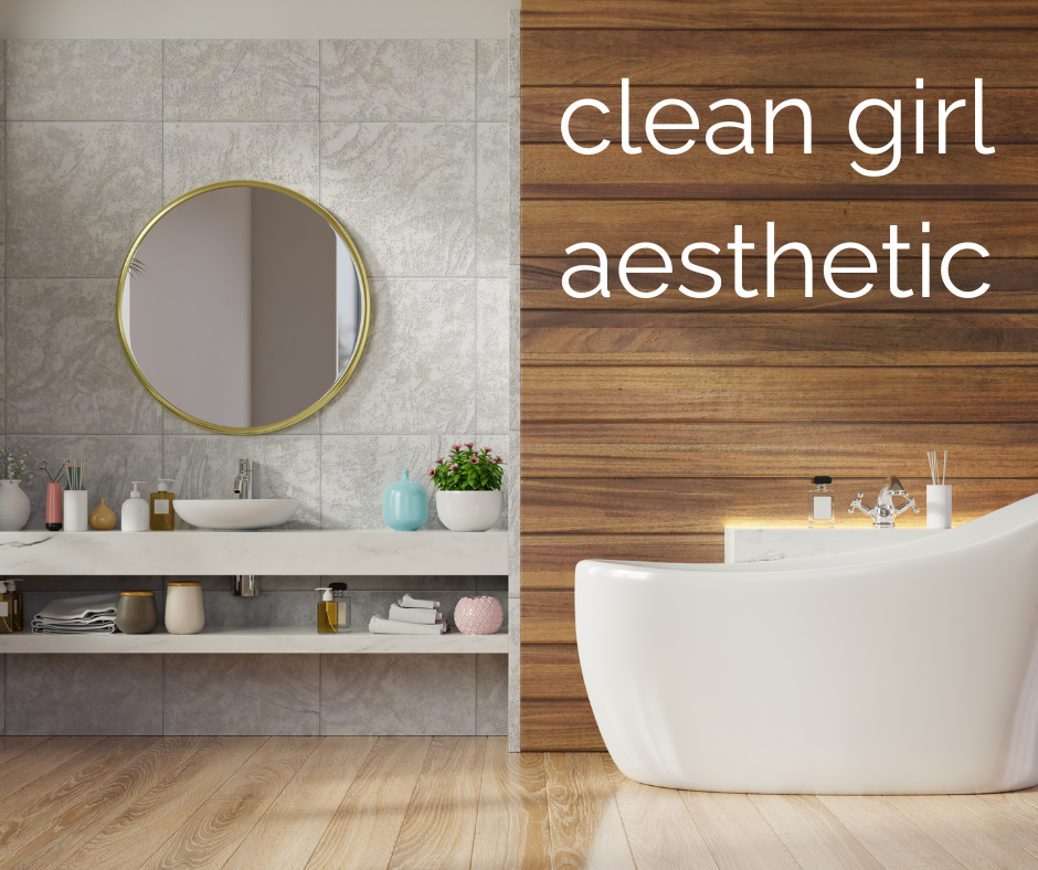 Weekend Project: 3 Hot Trends You Can Bring to Your Bathroom Before a bathroom is due for a renovation, it might be due for a glow-up. If your space is feeling dated, boring, or uninviting, consider a transformation that gives it a trending aesthetic. We’ll look at three approaches that are popular, not just in home décor, but in fashion or even one’s broader lifestyle. With a few purchases and weekend projects, you can give your bathroom an up-to-date makeover in the biophilic, quiet luxury, or clean girl aesthetic. Biophilic Home Decorating The biophilic approach embraces and celebrates all things natural. This take is rooted in the knowledge that the natural world is not just visually appealing, but also offers benefits for our mental and physical well-being. Biophilic design is typically layered onto a clutter-free space dominated by pale neutral tones and shades from the outdoors. Here’s how you could transform your bathroom in the biophilic style: Declutter, deep clean, and organize. You might find that you need to add some wall shelves or a new cabinet in order to have enough storage to keep the room clutter-free. Give the room a relaxing, natural color palette. This could involve painting the walls or even the vanity. Load up on potted plants. The vanity counter, the floor, and even inside the shower are all great spots for greenery. Bring in other items from nature. Incorporate natural materials like wood or stone. This could mean buying a marble soap dish or stripping the paint off a piece of furniture and refinishing it with shellac. If your bathroom has a window, make the most of the natural lighting it offers. You may want to have obscure replacement glass put in so that you can eliminate window coverings altogether. Quiet Luxury Decor Also known as the “old money aesthetic”, this look showcases understated elegance and quality without ostentation. To give your bathroom a sense of quiet luxury, you will likely need to replace some bargain items with a couple high end pieces. Here is a possible approach. Declutter, deep clean, and organize. (Noticing a pattern? We can’t really get away from this as the first step for improving any space.) Look for ways you could upgrade the existing fixtures. For instance, does the glass shower door need its vinyl seal replaced? Could you put higher quality knobs and pulls on the vanity? What about upgrading a light fixture? For a sense of quietly luxury, you want to eliminate kitsch and anything glitzy. Adorn the bathroom with a few tasteful items. You can splurge on some artwork or look for nice vintage pieces at local flea markets and antique stores. A number of different colors can be used in this aesthetic, but they should generally be muted rather than bright or fluorescent. Neutrals and nature inspired tones work well. Refresh the bathroom with a coat of wall paint or repaint any surfaces with loud colors or patterns. A room in the old money aesthetic should also have a “collected over time” feel. You can achieve this with genuine antique items from your attic or a shop, but you can also get new items that look old. For example, you could replace your standard vanity mirror with a custom metal-wrapped mirror made of "antique style" mirror glass which looks old even though it is new. Clean Girl Aesthetic Like “old money,” the clean girl aesthetic began in the realm of fashion but is now influencing home décor as well.