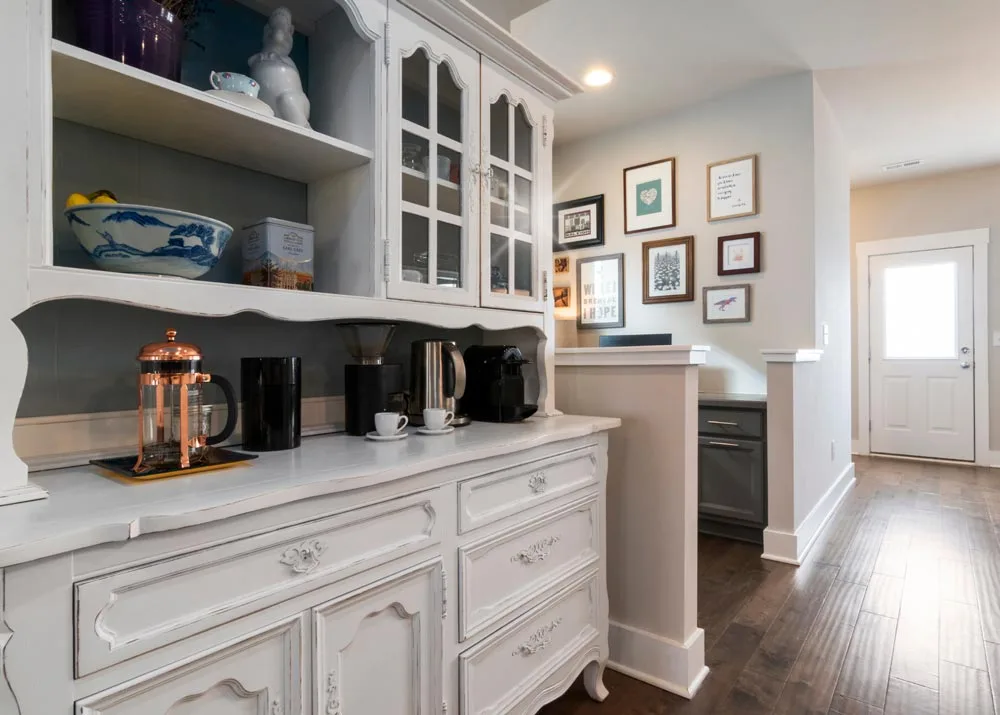 Cabinet glass can be used to breathe fresh life into these pieces of furniture. 