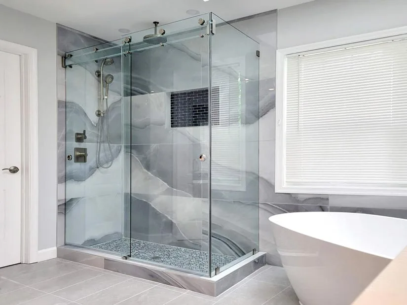 Partner with ABC Glass & Mirror to update your bathroom.