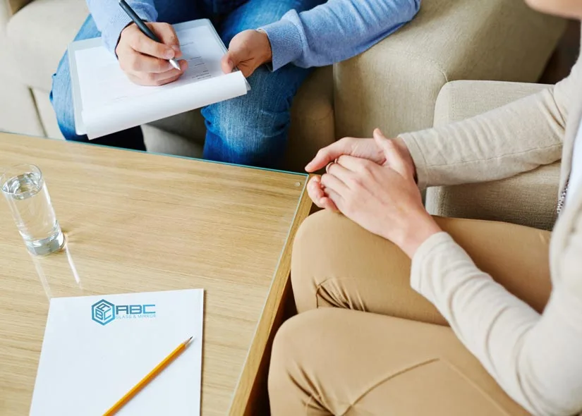 The first step toward having a custom frameless shower enclosure installed is contacting a professional glass shop like ABC Glass & Mirror. Working with us, you will have the benefit of our expertise from the project’s start to its finish.