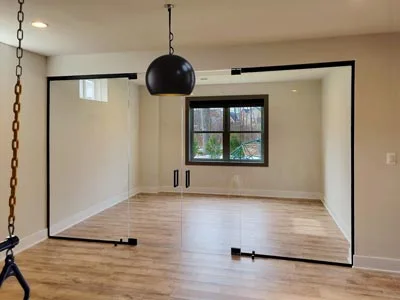 Framed Glass Partition Walls